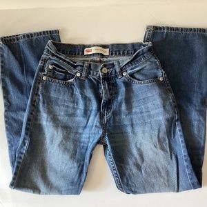 👖 Levi’s 505 Regular Denim Jeans Youth Size 14 Slim 👖